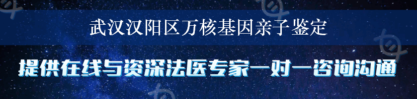 武汉汉阳区万核基因亲子鉴定